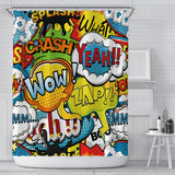 Poly Printed Shower Curtain